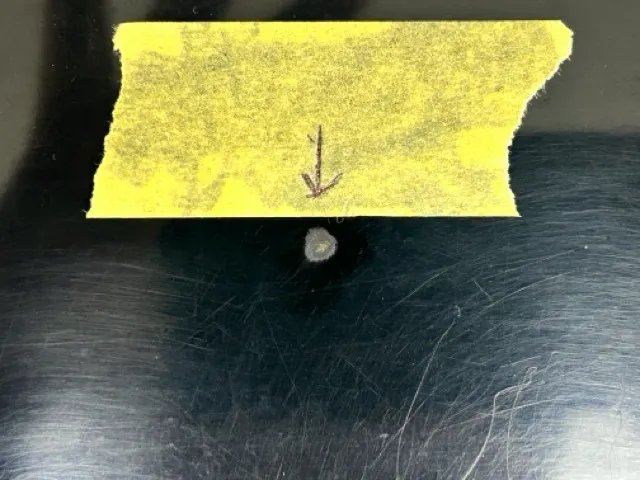 マスキングテープを使った撮影方法